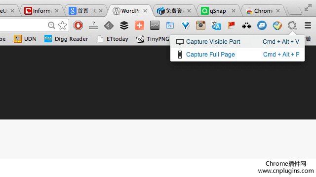 qSnap浏览器截图插件