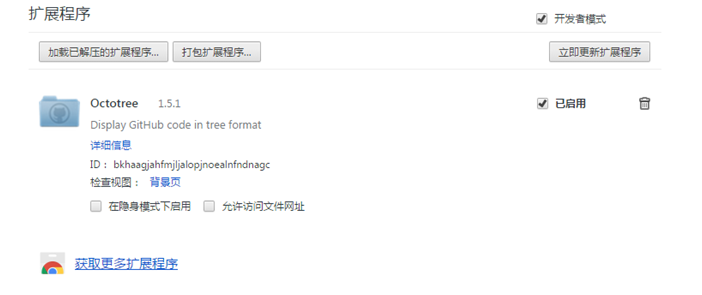 Octotree插件的Chrome安装与使用方法