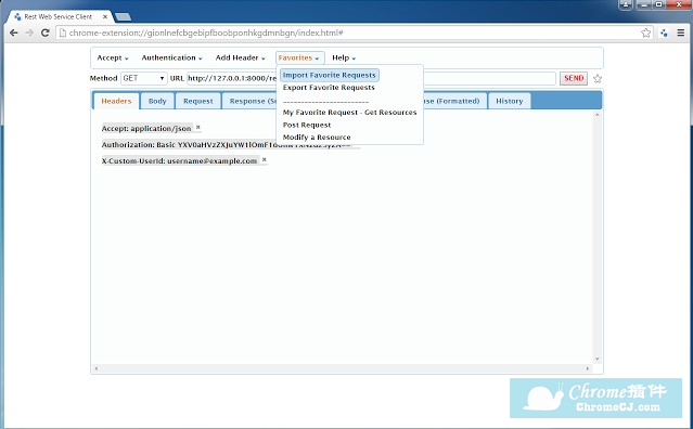 超级好用的前端开发测试Chrome插件-基于REST的Web服务客户端
