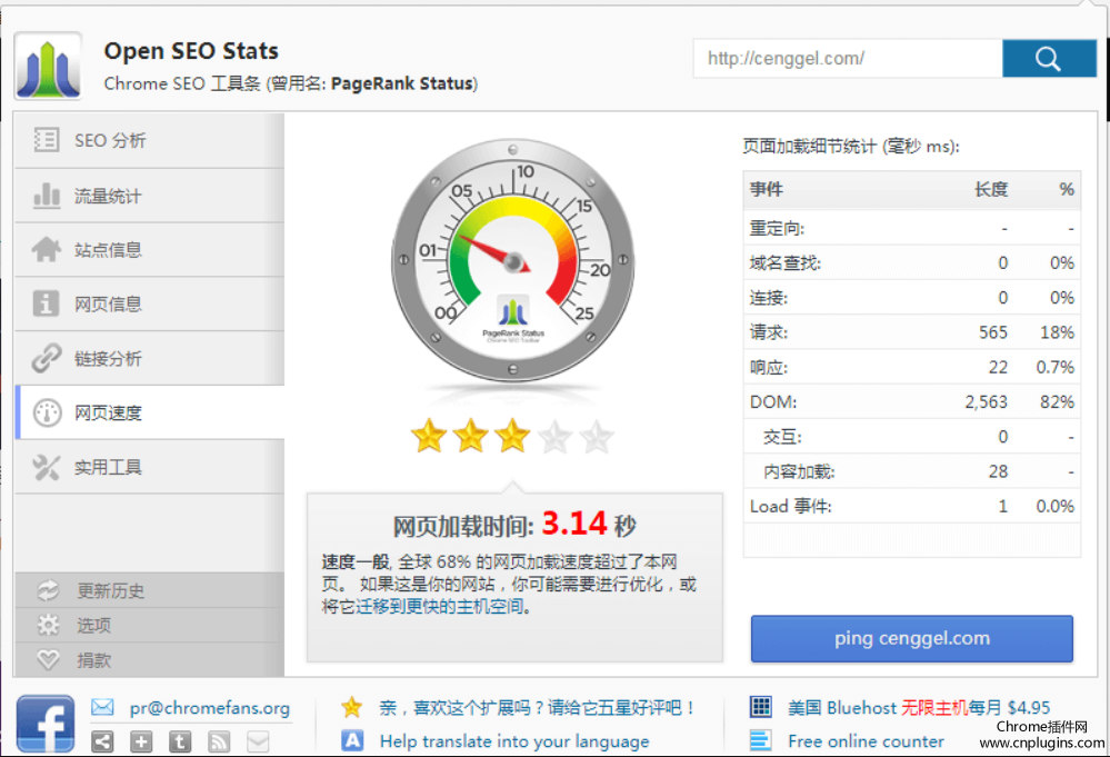 Open SEO Stats插件使用方法