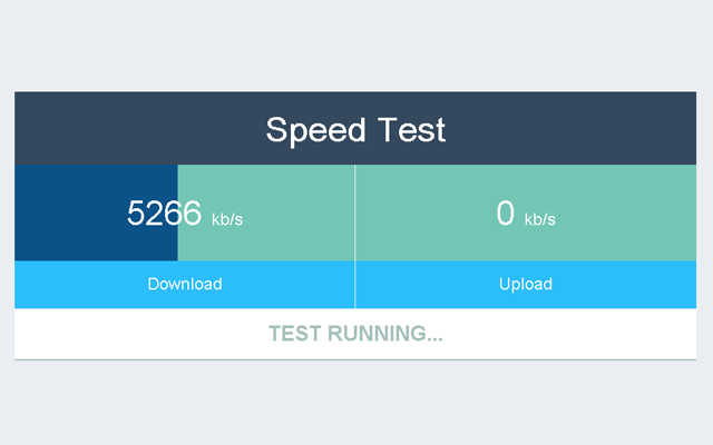 speed test测试