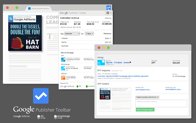 Google Publisher Toolbar