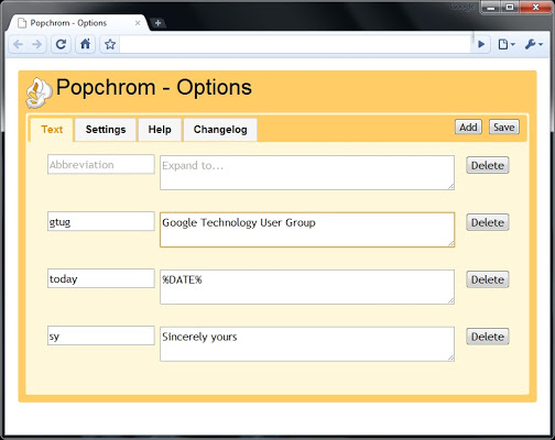 Popchrom Chrome插件图片
