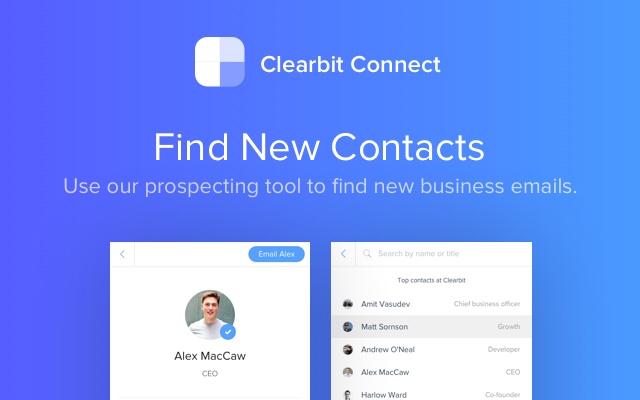 Clearbit Connect