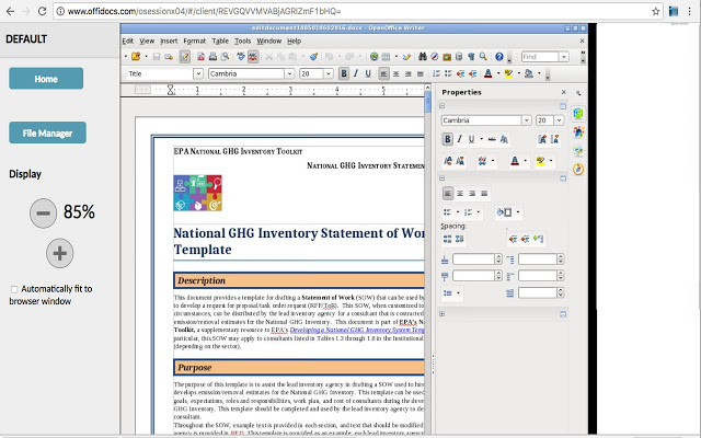 OpenOffice Writer在线为Word文档插件图片