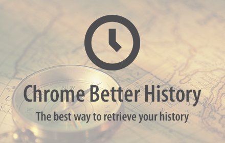 Chrome Better History v3.9