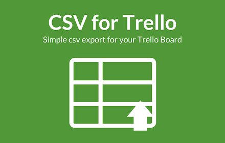 CSV Export for Trello v0.11.0