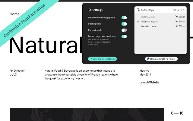 Fontface Ninja v4.0.1插件图片