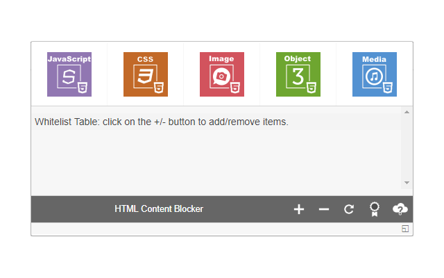 HTML Content Blocker v0.1.8插件图片