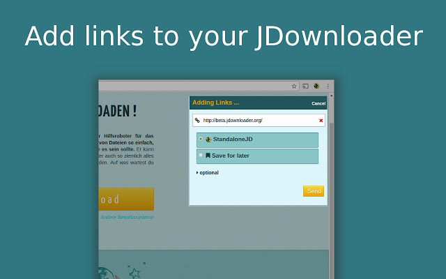 MyJDownloader Browser Extension v3.2.33插件图片