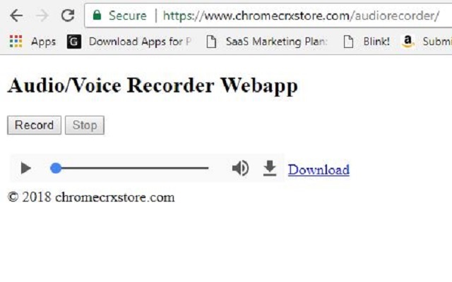 Simple Audio Voice Sound Recorder插件图片
