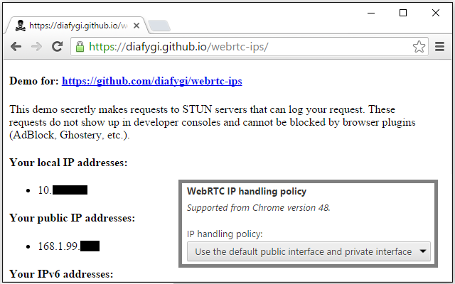 WebRTC Leak Prevent v1.0.14插件图片