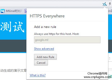 https everywhere开始使用