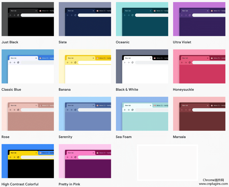 给Chrome浏览器换新颜！谷歌推出12款新官方主题背景下载