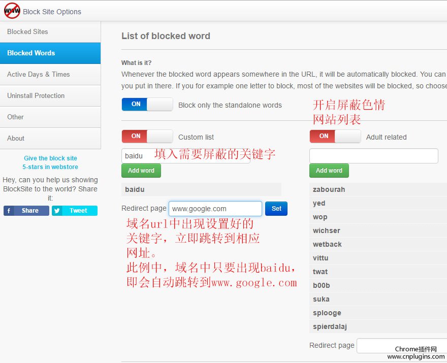 Block_site功能二