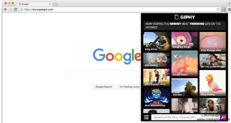 GIPHY for chrome