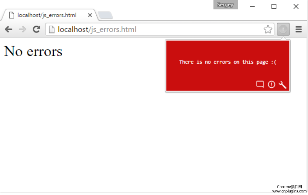 JavaScript Errors Notifier插件使用方法