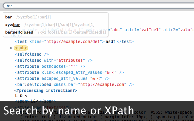 XV — XML Viewer Chrome插件图片