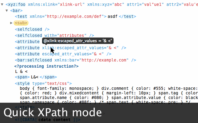 XV — XML Viewer插件图片