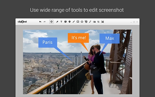 Clip2net: Screenshot Capture & Annotate Chrome插件图片