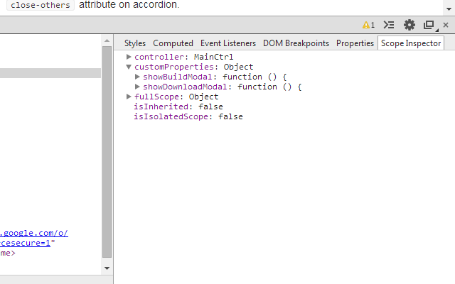 Angular Scope Inspector插件图片