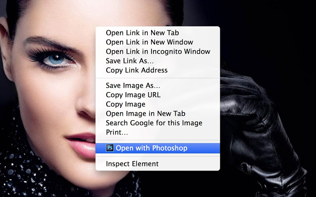 Open with Photoshop插件图片