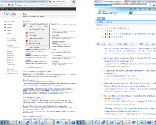 微软必应英汉字典 Chrome插件图片