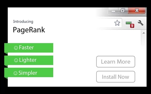 PageRank Chrome插件图片