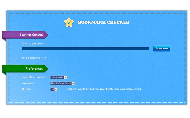 Bookmark Checker插件图片