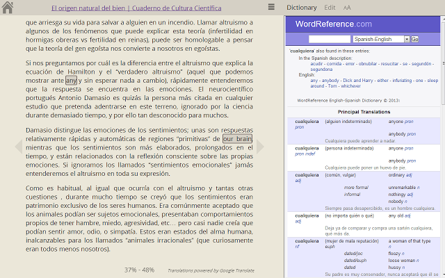 Readlang Web Reader - 网页翻译 Chrome插件图片