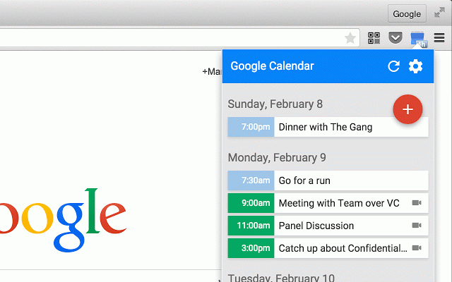 Google Calendar：google日历 (来自谷歌)插件图片