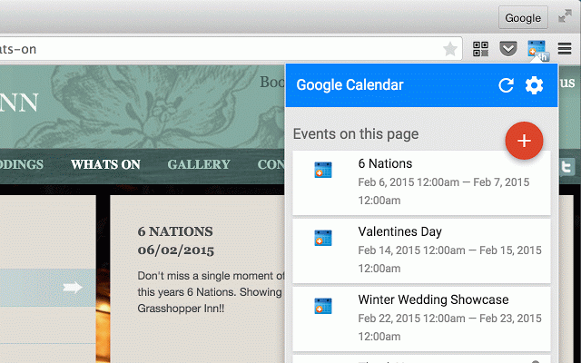 Google Calendar：google日历 (来自谷歌) Chrome插件图片