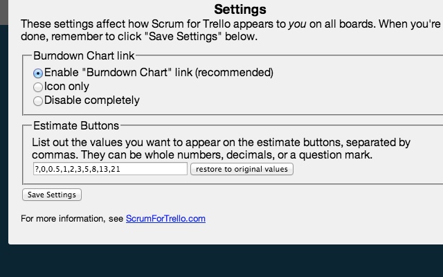 Scrum for Trello插件图片