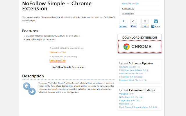 NoFollow Simple插件图片