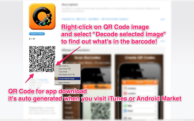 QuickMark QR Code Extension插件图片