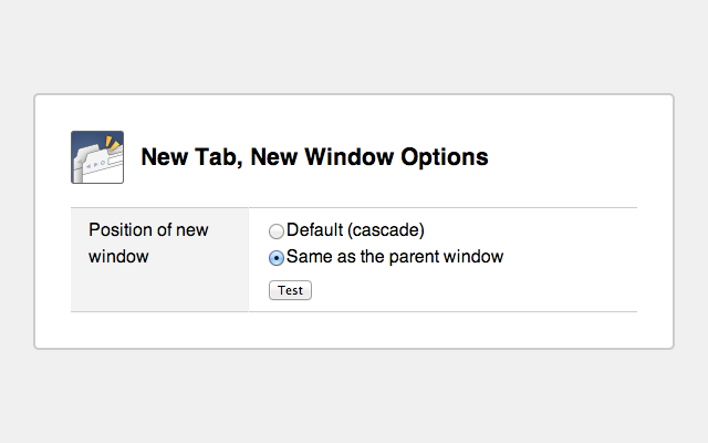 New Tab, New Window插件图片
