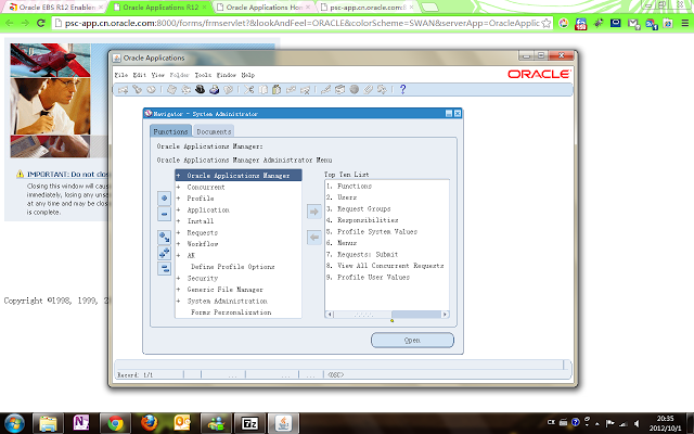 Oracle EBS R12&11i Enablement for Chrome插件图片