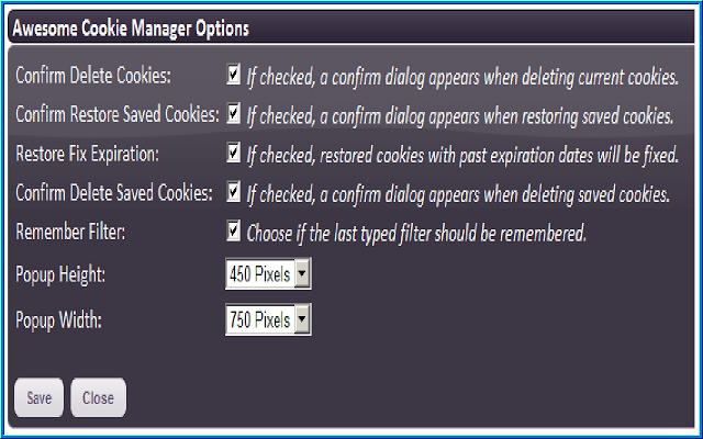 Awesome Cookie Manager (Beta2)插件图片