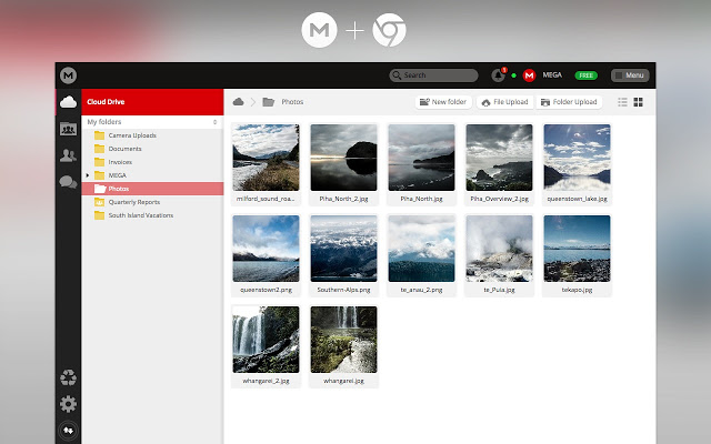 MEGA Chrome插件图片