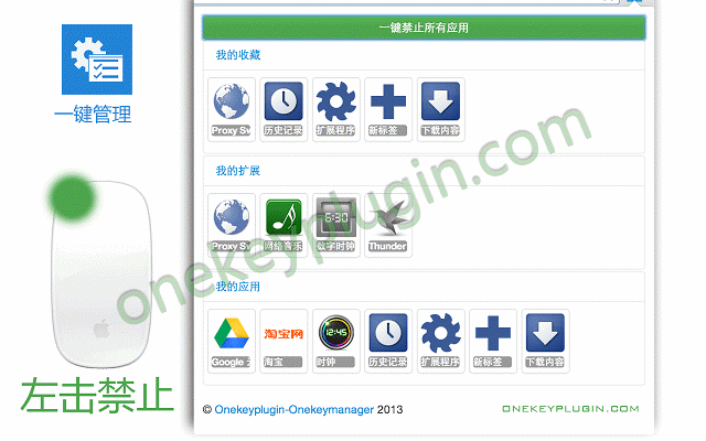 One key Manger插件图片