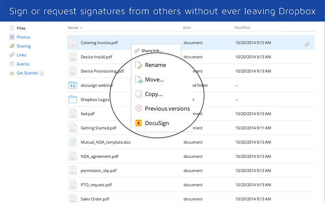 DocuSign - Sign Documents for Free插件图片