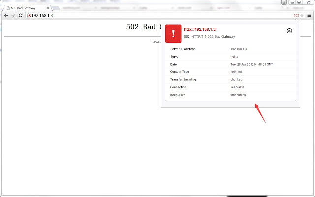 HTTP Status Chrome插件图片