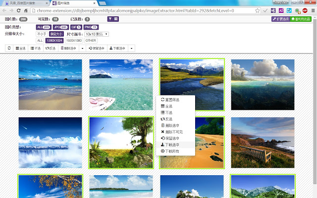 图片助手(ImageAssistant) 批量图片下载器 Chrome插件图片