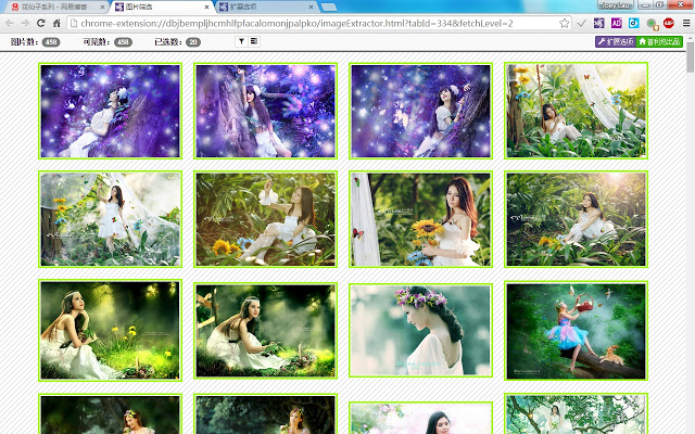 图片助手(ImageAssistant) 批量图片下载器 Chrome插件图片