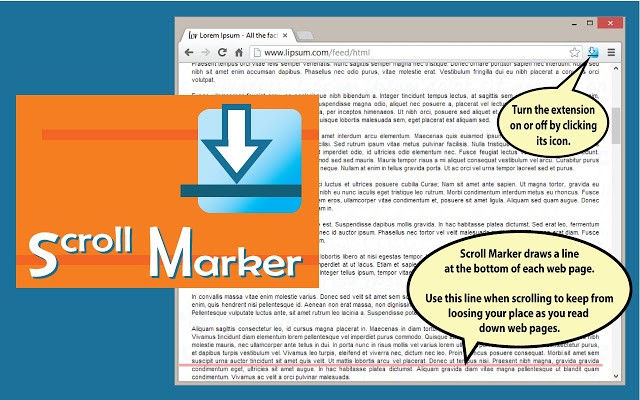 Scroll Marker：网页滚动插件图片