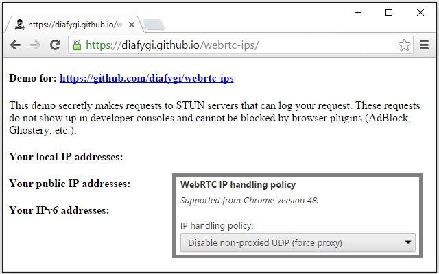 WebRTC Leak Prevent - 禁用WebRTC泄露真实IP插件图片