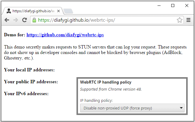 WebRTC Leak Prevent - 禁用WebRTC泄露真实IP Chrome插件图片