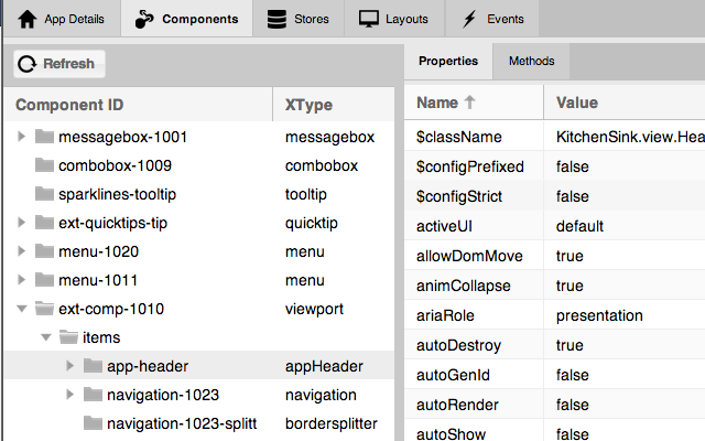App Inspector for Sencha™插件图片