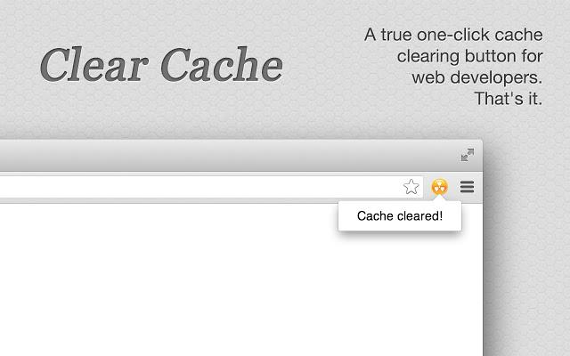 Clear Cache Chrome插件图片