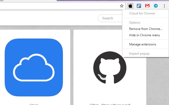 iCloud for Chrome插件图片